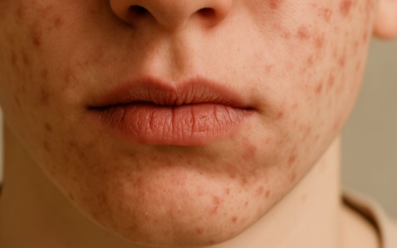 efeitos adversos isotretinoina