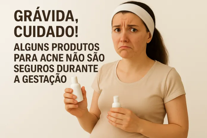Grávida pode tratar acne?